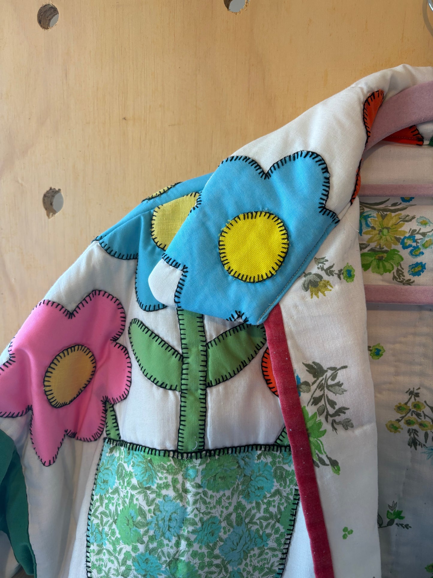 Flower Pot Quilt Coat