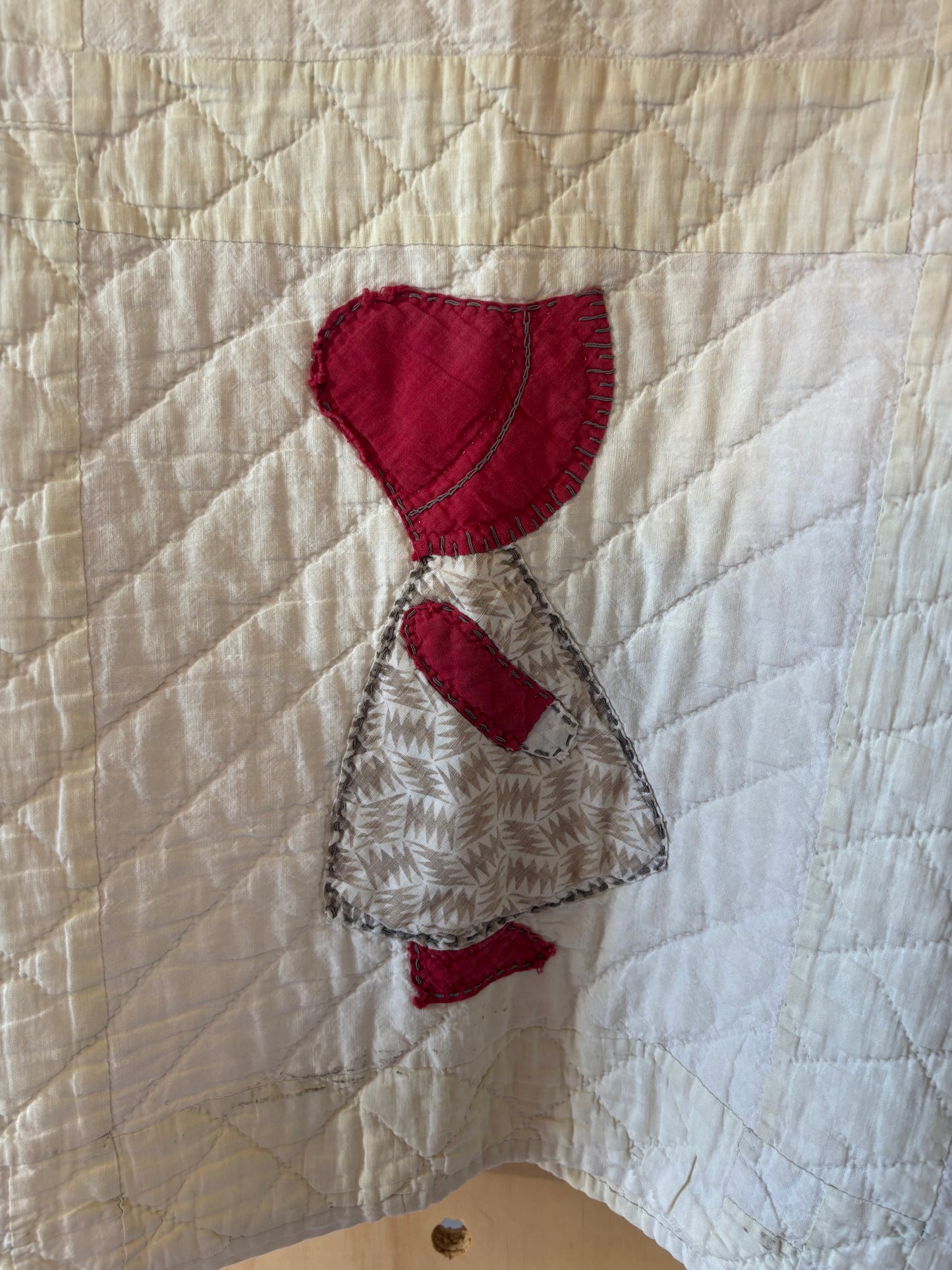 Vintage Babydoll Cropped Quilt Coat